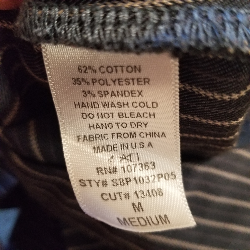 Pin Striped Shorts - Picture 6 of 6